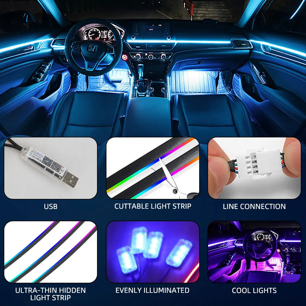 Led Strip RGB, With Contol And Mobile App