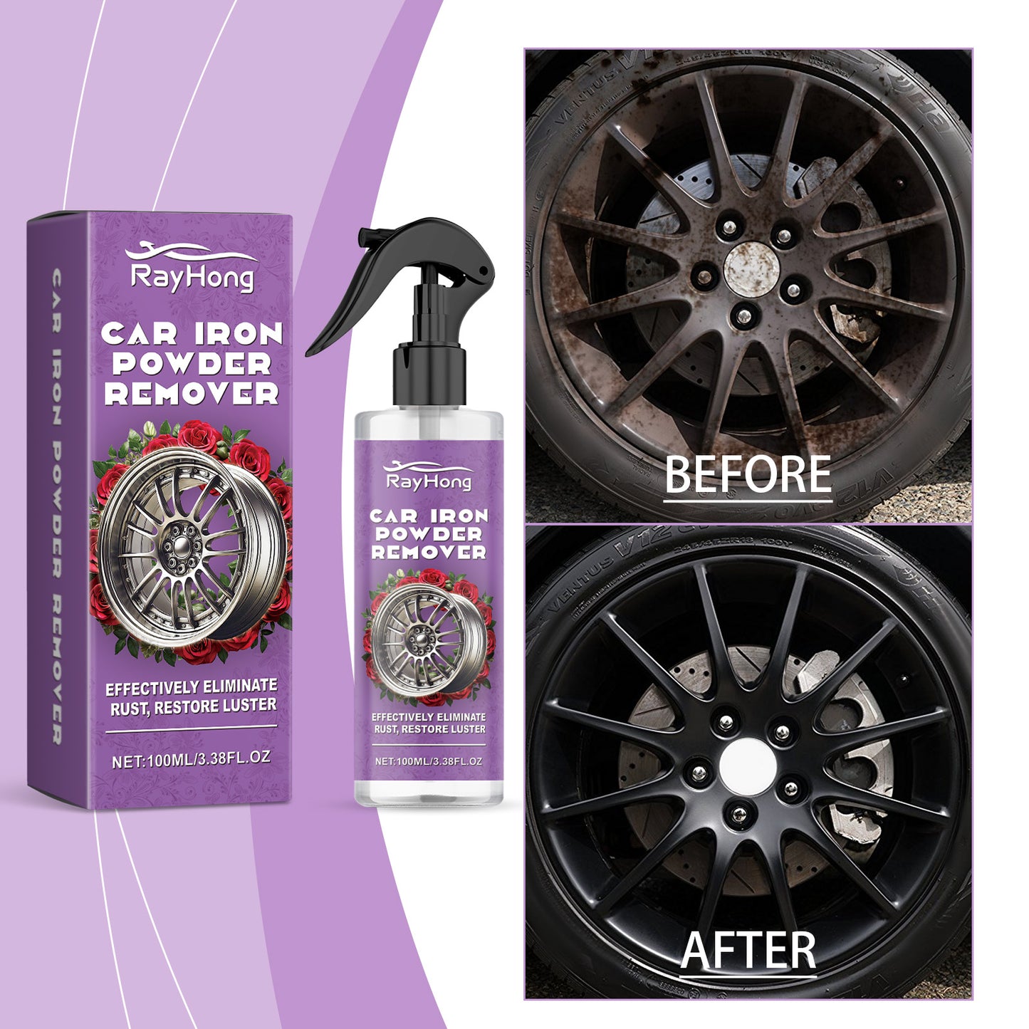 Rayhong Wheel Cleener Spray